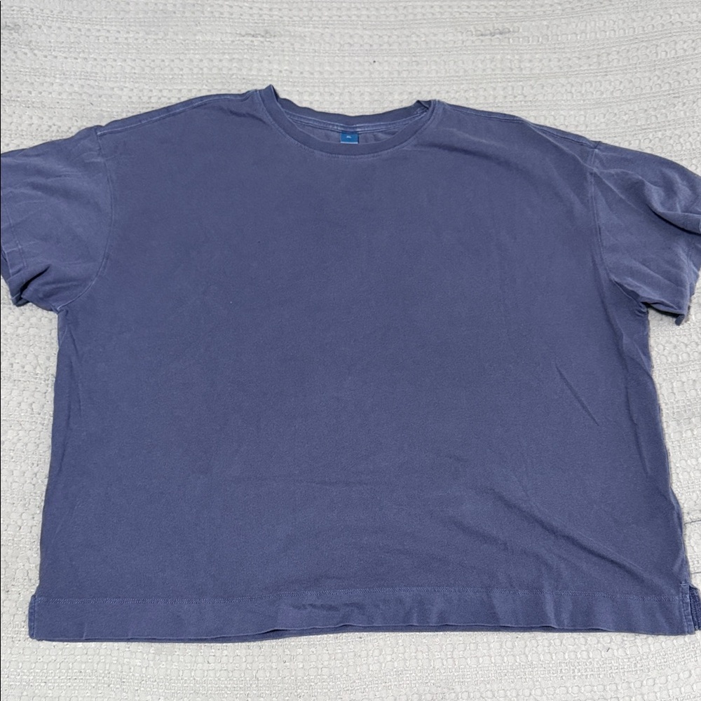Old Navy Men's Slate Blue Short Sleeve Tee
